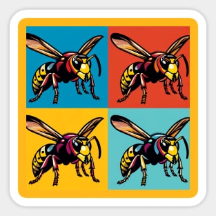 Pop Hornet Art - Cool Insect Sticker